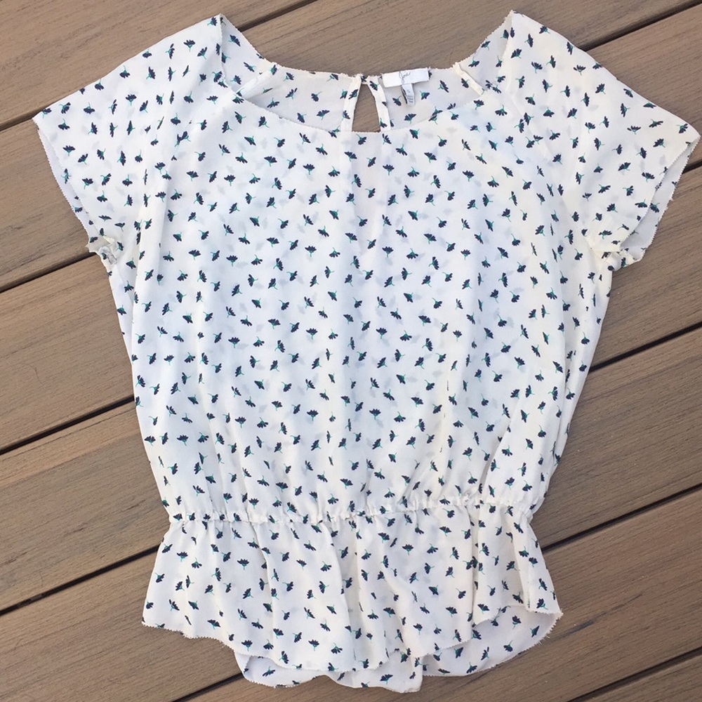 Lightweight floral top